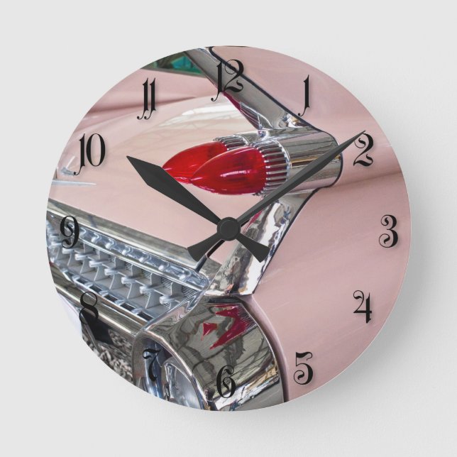 Relógio Redondo Parte traseira de Cadillac Sedan de Ville (Frente)