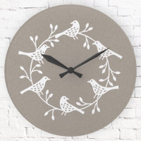 Pássaro Festivo e Flor Scandi Wreath