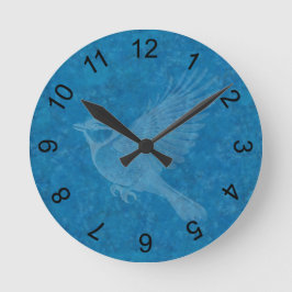 Relógio Redondo Pássaro Voador