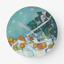 Paul Cézanne ainda vive com maçãs e primroses