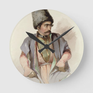 Relógio Redondo Paul - um Georgian de Tiflis, 1852