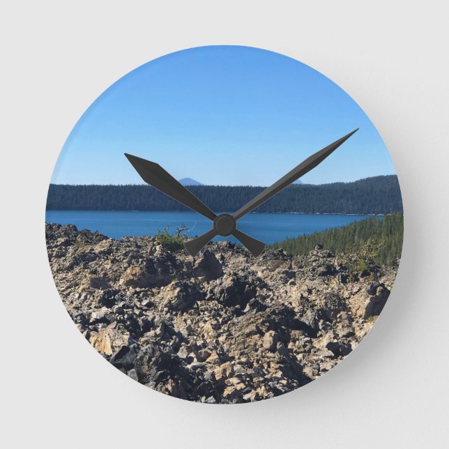 Relógio Redondo Paulina Lake, OR (Frente)