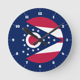 RELÓGIO REDONDO PAVILHÃO DO ESTADO OHIO