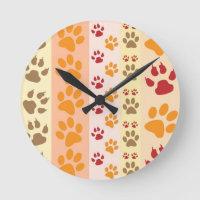 Paw Imprime Pés de Cachorros Bonitos