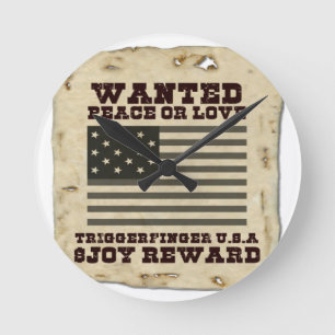 Relógio Redondo Paz desejada