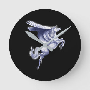Relógio Redondo Pegasus mítico