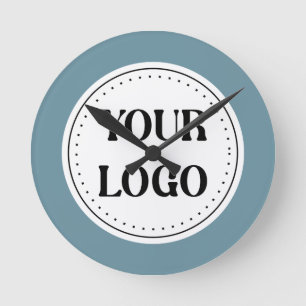Relógio Redondo Personalizado, na moda, moderno e mínimo