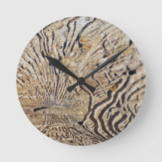 Relógio Redondo Petrificado