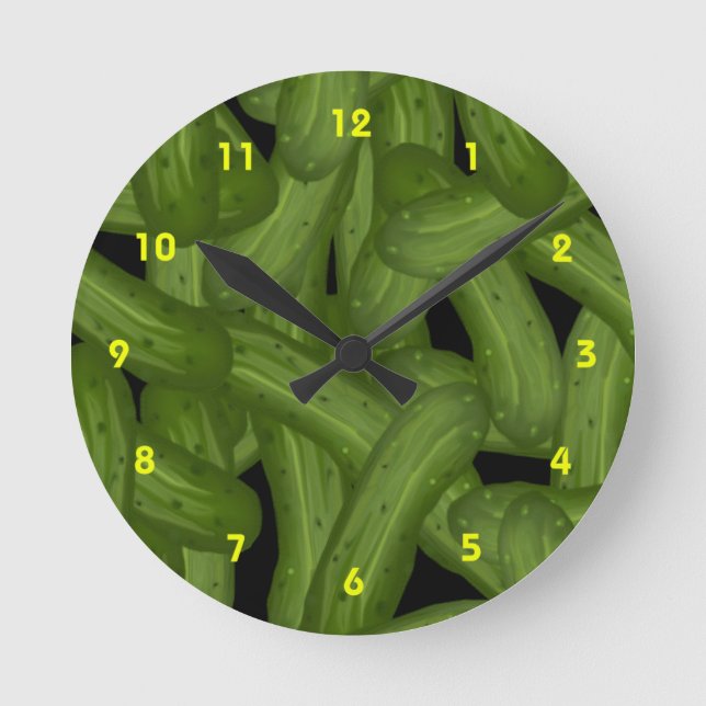 Relógio Redondo Pickles Wall Clock (Frente)