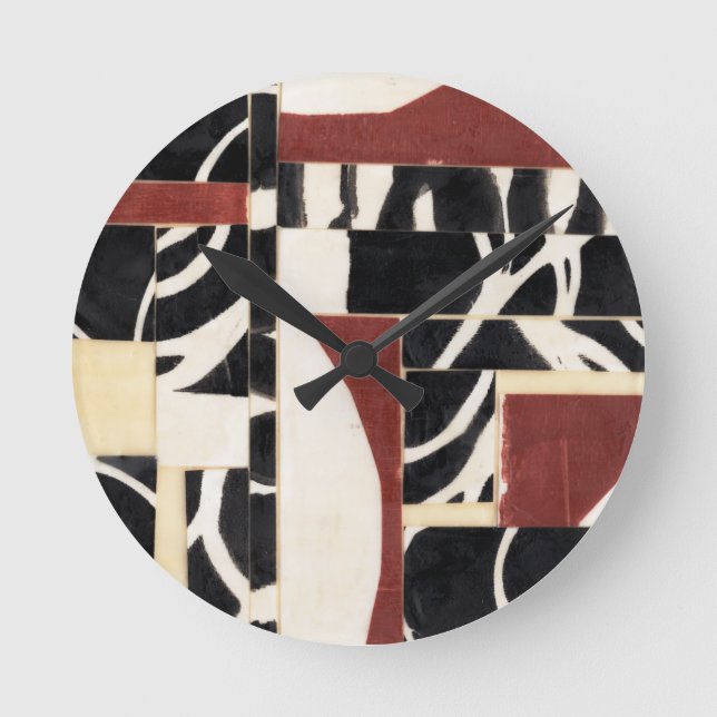 Relógio Redondo Pieces & Parts I (Frente)