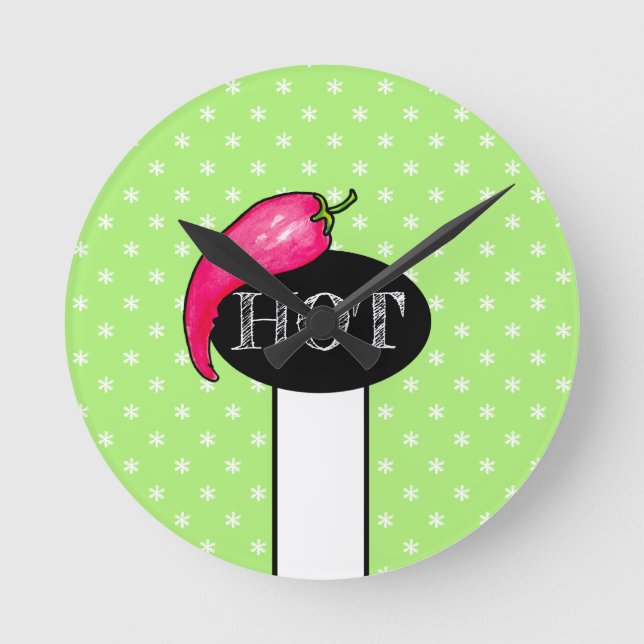 Relógio Redondo Pimenta (Frente)