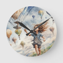 Relógio Redondo pipa voadora
