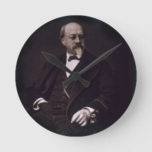 Relógio Redondo Pisco de peito vermelho de Charles Philippe