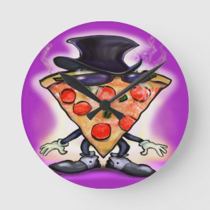 Relógio Redondo Pizza clássica