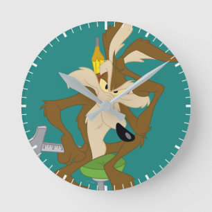 Relógio Redondo Planejamento do WILE E. COYOTE™