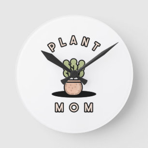 Relógio Redondo Planta mãe