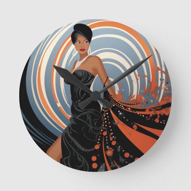 RELÓGIO REDONDO PODER DA BELEZA #2 (Frente)