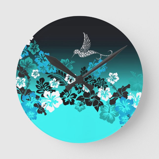 Relógio Redondo Porta copos Pedra (Frente)