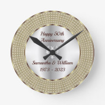 Prata Bonita E Aniversário Dourado