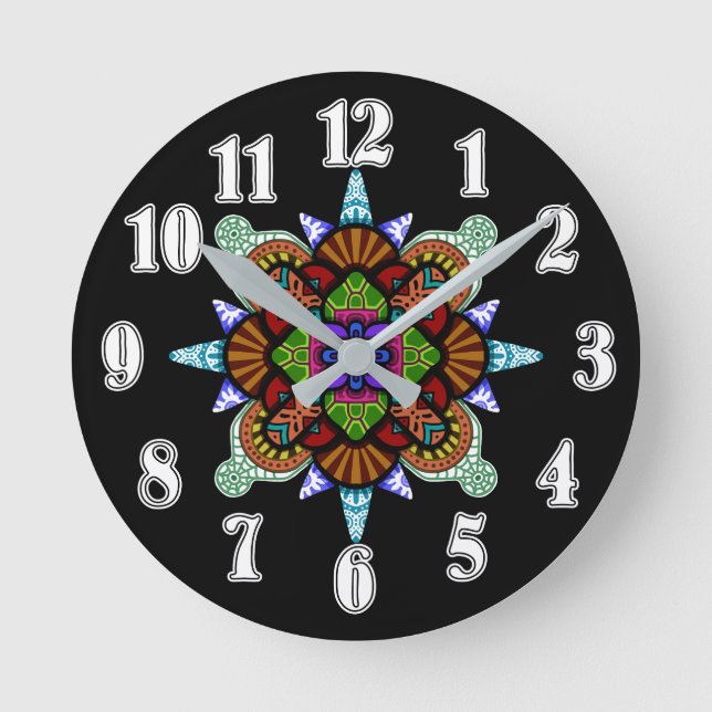 Relógio Redondo Prefácio (Frente)