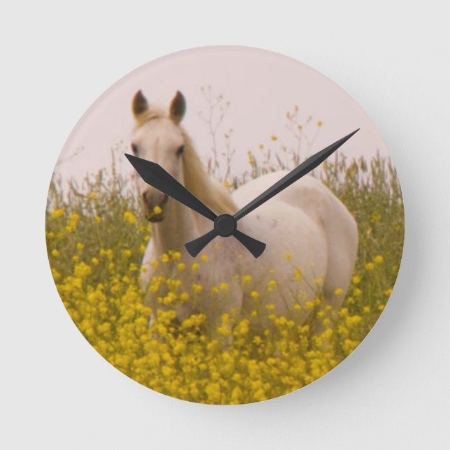 Relógio Redondo Primavera (Frente)