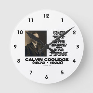 Relógio Redondo Principal Negócio De Pessoas Americanas É Negócios