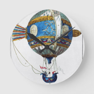 Relógio Redondo Projete para um balão de ar quente com um diâmet
