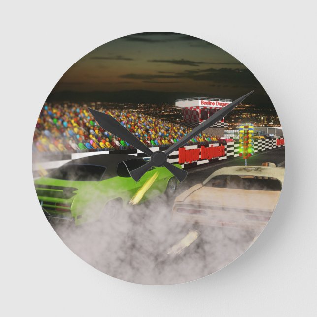 Relógio Redondo Prova final final 2 de Mopar (Frente)