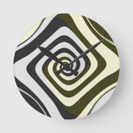 Relógio Redondo Psicodélica Hipopótica