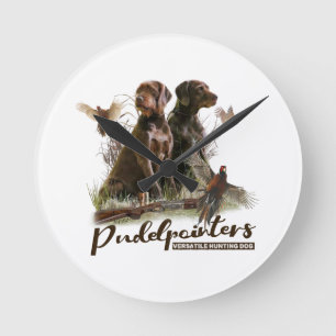 Relógio Redondo Pudelpointers, faisão