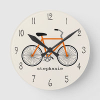 Pulso de disparo alaranjado da bicicleta
