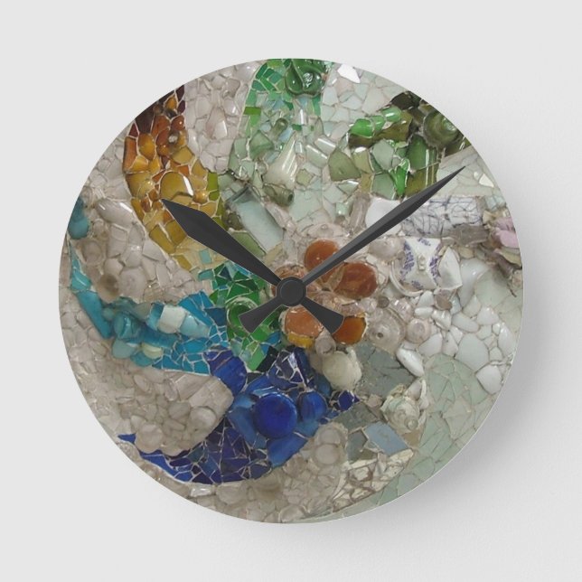 Relógio Redondo Pulso de disparo de Gaudi (Frente)