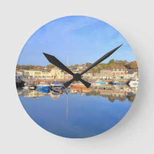 Relógio Redondo Pulso de disparo de parede de Padstow