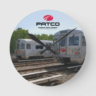 Relógio Redondo Pulso de disparo de parede do círculo de PATCO