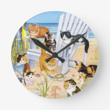 Pulso de disparo de parede dos gatinhos da praia
