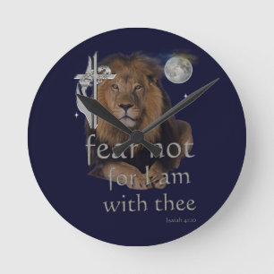 Relógio Redondo Pulso de disparo do cristão do 3:16 de John