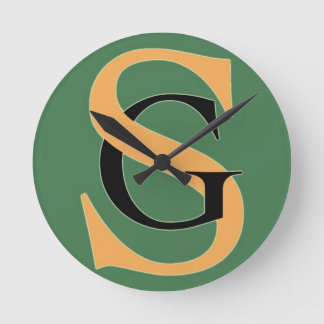 Relógio Redondo Pulso de disparo tradicional do SG