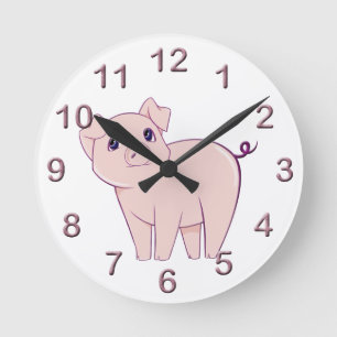 Relógio Redondo Pulsos de disparo