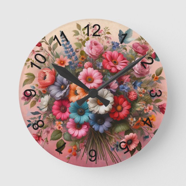 Relógio Redondo Pulverização 4 (Frente)