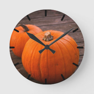 Relógio Redondo Pumpkins Bonito