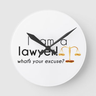 Relógio Redondo qual é a sua desculpa?