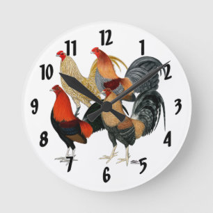 Relógio Redondo Quatro Gamecocks