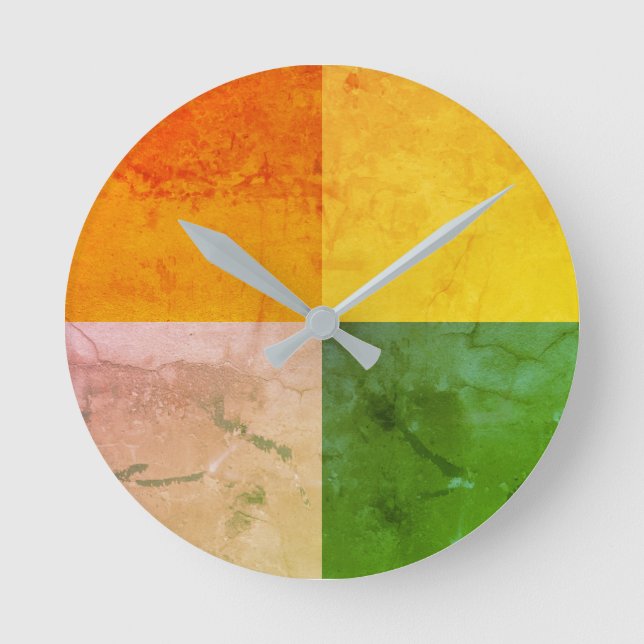 Relógio Redondo Queda LEGAL russa (Frente)