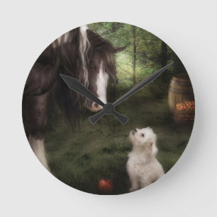 Relógio Redondo Queira jogar