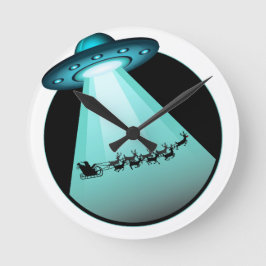 Relógio Redondo Quero Acreditar Em Papais noeis