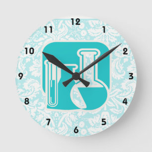 Relógio Redondo Química da cerceta