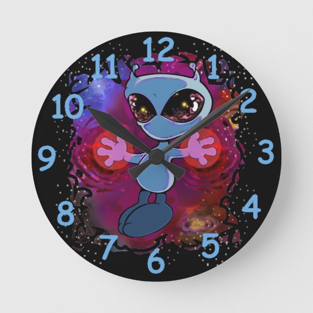 Relógio Redondo Qwiby (Frente)