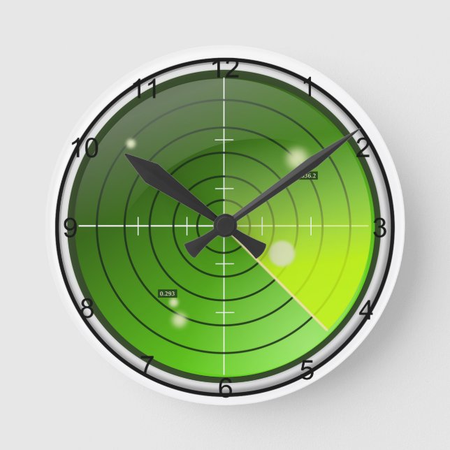 Relógio Redondo Radar (Frente)