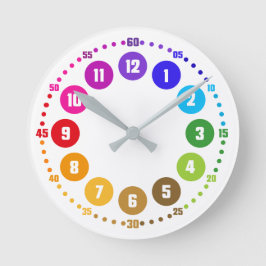 Relógio Redondo rainbowatch Lernuhr K12-AU-UE