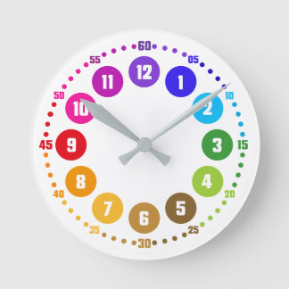 Relógio Redondo rainbowatch Lernuhr K12-AU-UE